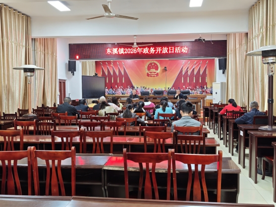 东溪镇开展2026年“政务开放日”活动
